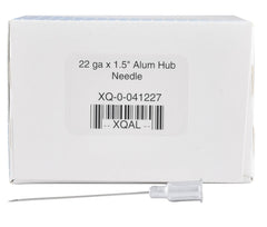 Jeffers Aluminum Hub Needles, Box of 100