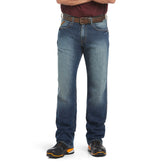 Ariat Men's Rebar M3 Loose DuraStretch Basic Stackable Straight Leg Jean