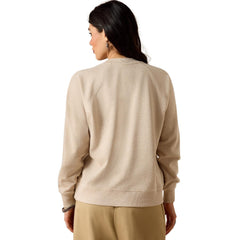 Ariat Women's Western Victoria Oversized Sweatshirt – Cozy French Terry Pullover