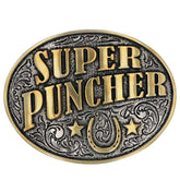 Dale Brisby Super Puncher Attitude Belt Buckle