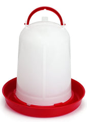 Economy Plastic Poultry Waterer – Durable Snap-Together Chicken Waterer, 1.5L / 3L / 5L