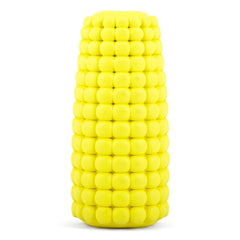 Jeffers Corn Cob Natural Rubber Stuffable Treat Dispenser Dog Dental Chew Toy