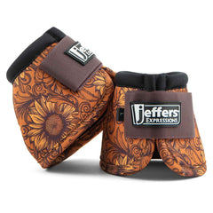 Jeffers Expression No-Turn Bell Boots for Horses, Pair