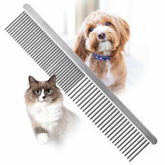 Jeffers Flat Back Pet Grooming Combs