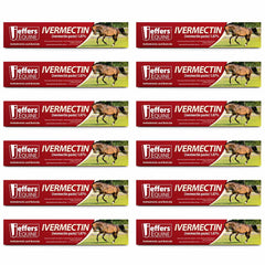 Jeffers Ivermectin Horse Dewormer Gel, Apple Flavored
