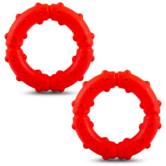 Jeffers Paw Ring Tugger Natural Rubber Dog Dental Chew & Fetch Toy