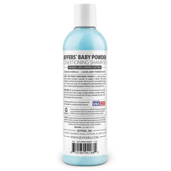 Jeffers Pet Baby Powder Tearless Conditioning Shampoo for Puppies and Kittens