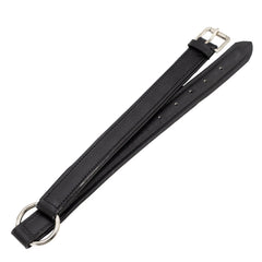 Jeffers Premium Padded Black Leather Dog Collars