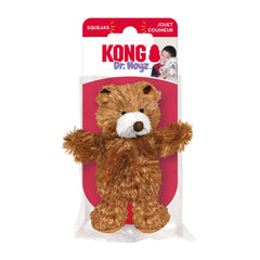 KONG Dr. Noyz X-Small Plush Dog Toys – Stuffing-Free, Soft Cuddle Toy with Removable and Extra Squeaker for Small Dogs