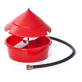 Little Giant Automatic Chicken Waterer with Cover, 5 qt