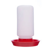 Little Giant 1 Quart Chicken Feeder & Waterer – Plastic Screw-On Jar & Base (Sold Separately)