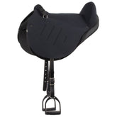 Mustang English Soft Ride Bareback Saddle, Black