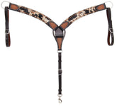 Rafter T Peppered Hide Breast Collar