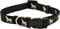 Jeffers Reflective Hound Series Adjustable Nylon Dog Collars