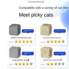 Smart APP Control Automatic Cat Litter Box - 7L Self-Cleaning Toilet with UV Sterilization