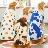 Soft Flannel Dog Pajamas Winter Warm Vest | Cozy Clothes for Small, Medium & Large Dogs (2.5–35kg)