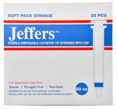 Jeffers Syringe with Catheter Tip