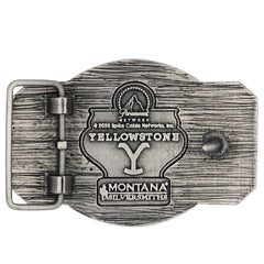 The Y Yellowstone Dutton Ranch Attitude Belt Buckle
