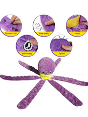 Valentine’s Day Dog Snuffle Toy | Plush Octopus Interactive Puzzle | Chew & Slow Feeding Game for Puppies & Dogs