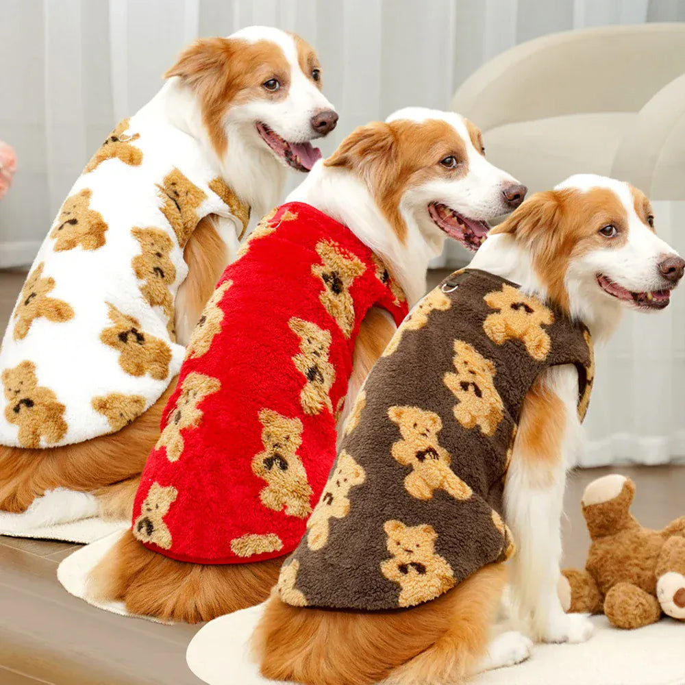 Winter Pet Flannel Coat | Warm Dog & Cat Pajamas for Small to Large Breeds β M to 7XL, 5-35kg