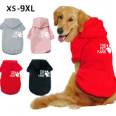 Winter Sports Dog Hoodie | Outdoor Warm Coat for Golden Retriever, Labrador & Large Dogs | Fashionable Autumn/Winter Pet Clothes