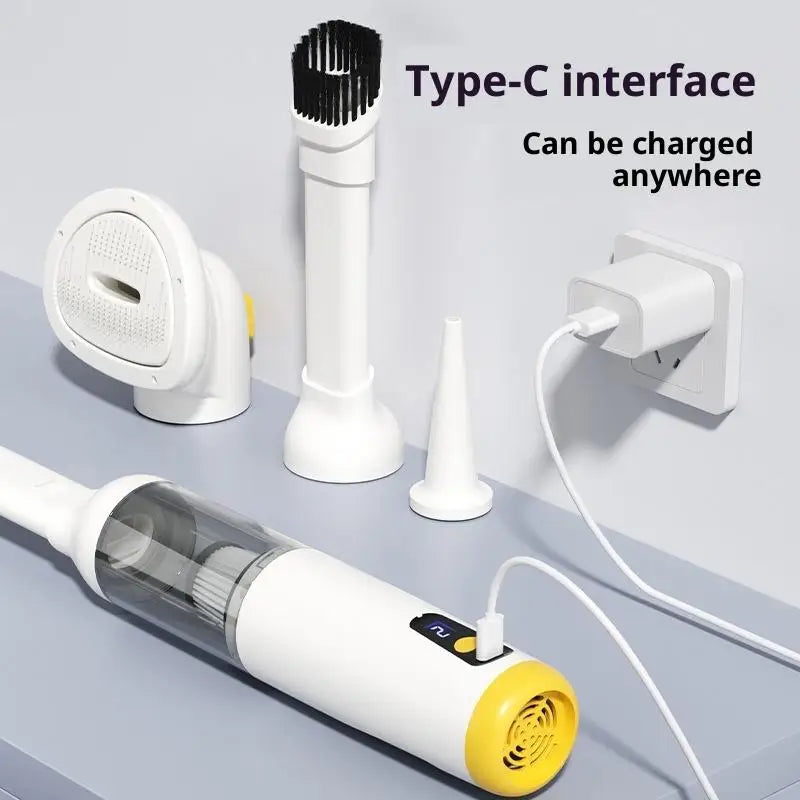 3-in-1 Pet Vacuum Groomer - Comb, Suction & Blow Dryer for Hair Removal