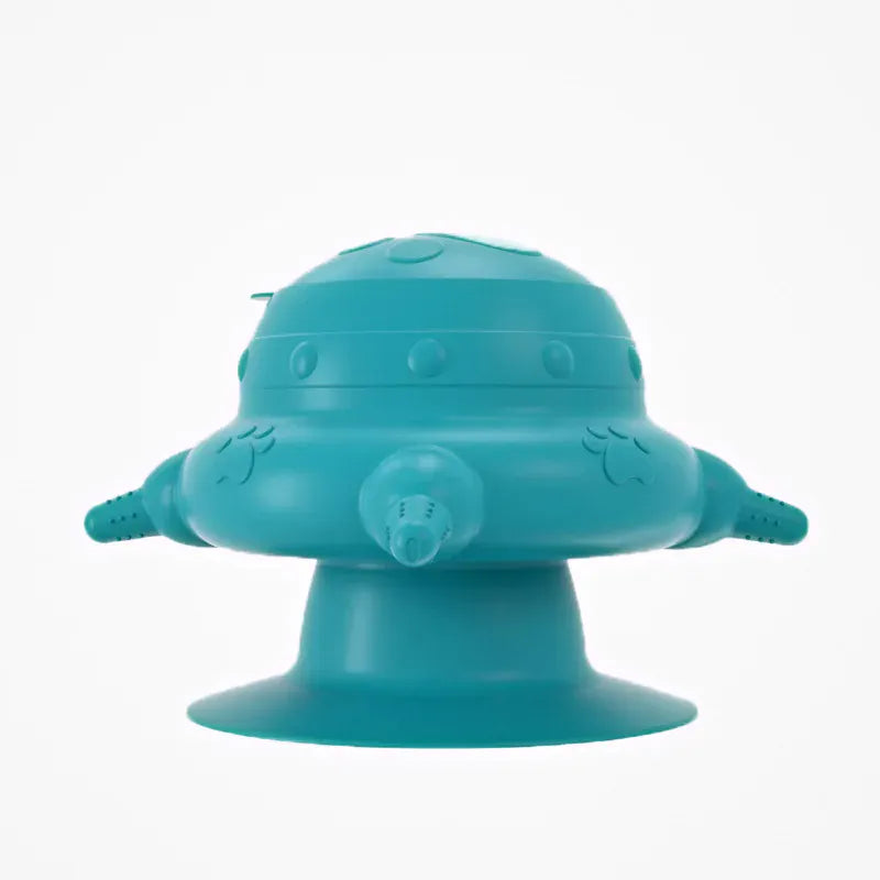 4-Nipple Newborn Pet Feeder - Milk Nursing Bowl for Puppies & Kittens