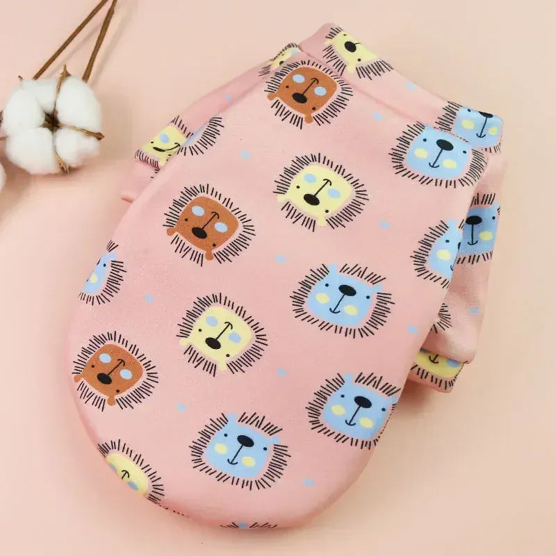 Winter Warm Small Dog Hoodie | Soft Pet Sweatshirt for Bulldogs, Chihuahuas & Shih Tzus | Cozy Puppy & Cat Pullover Coat