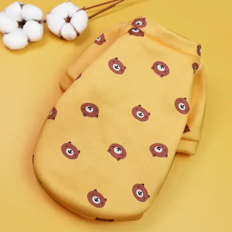 Winter Warm Small Dog Hoodie | Soft Pet Sweatshirt for Bulldogs, Chihuahuas & Shih Tzus | Cozy Puppy & Cat Pullover Coat