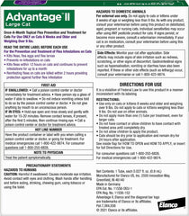 Advantage II Flea Treatment for Cats | Fast-Acting Flea Protection | Large Cats Over 9 lbs | 6 Month Supply