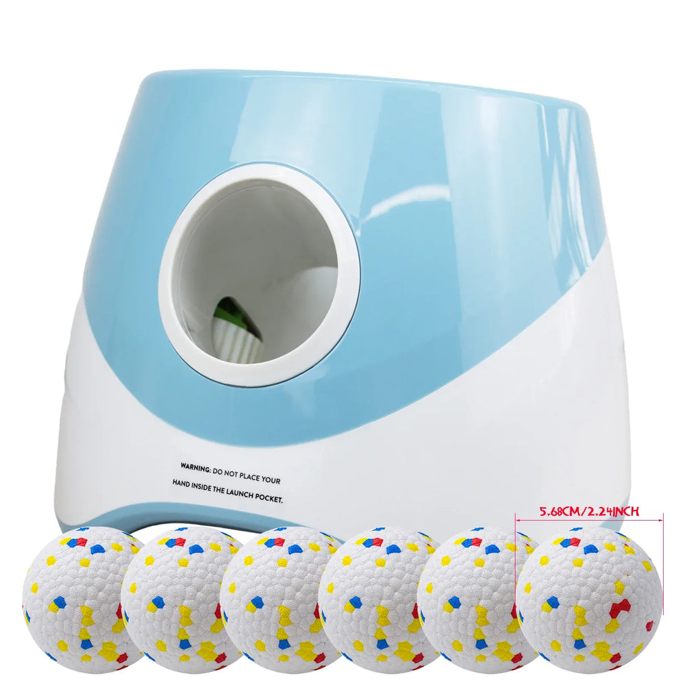 Automatic Dog Tennis Ball Launcher | Interactive Fun Chase Toy | Rechargeable Fetch Catapult for Dogs