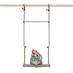 Backyard Chicken Swing – Durable, Recycled Material for Flock Activity