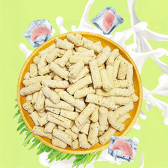 Chicken Cat Grass Milk Stick | Hairball Control & Teeth Cleaning Cat Treats | Natural Protein Snack for Healthy Cats