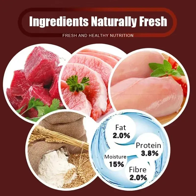 Dog Bruxism Toothbrush Bone Treats | Healthy Dental Chews for Puppies & Adult Dogs | Natural Nutrition & Training Rewards