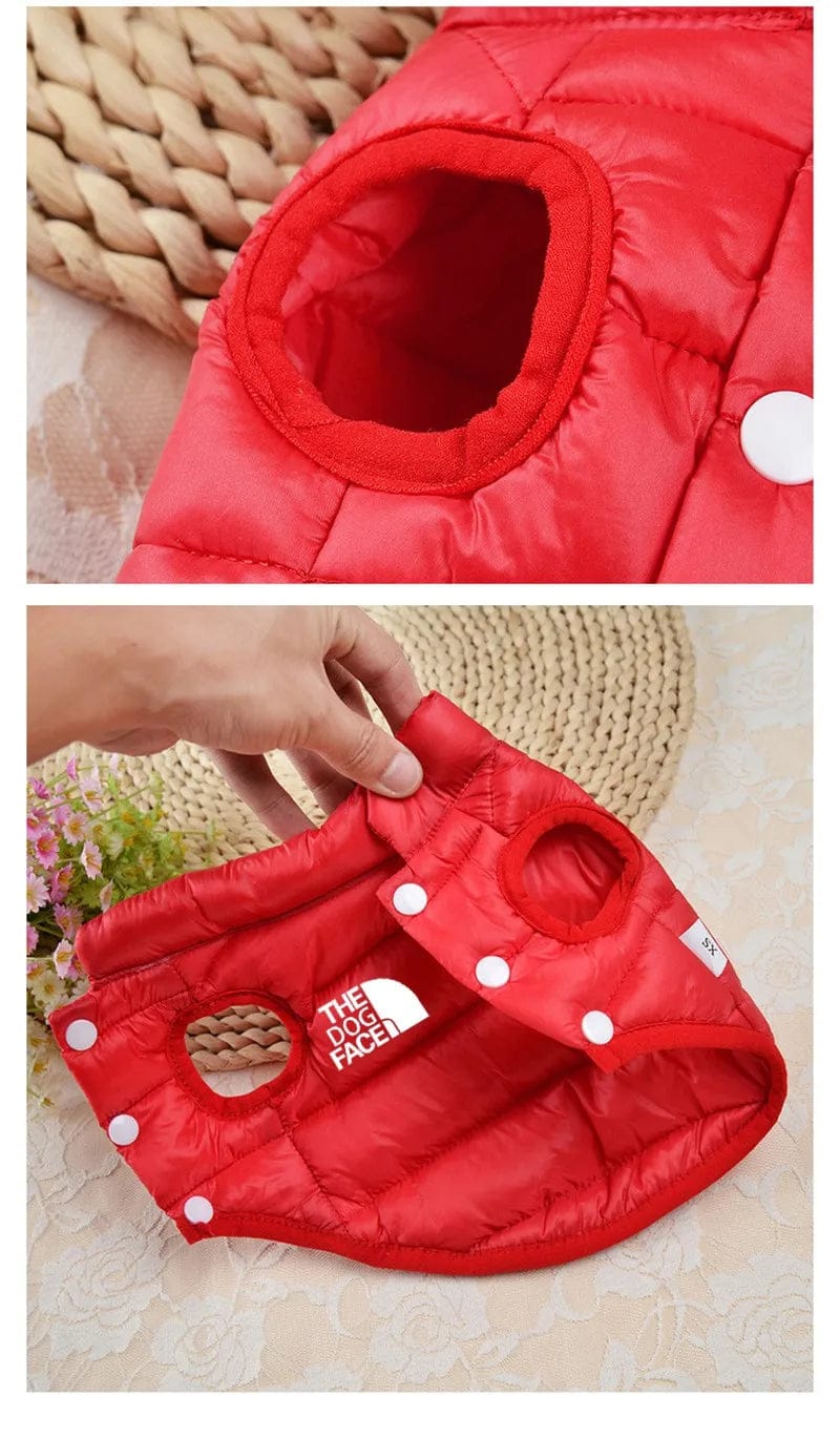 Double-Sided Dog Coat | Winter Warm Pet Vest for Small & Medium Dogs – Soft Puppy Clothes & Chihuahua Outfit