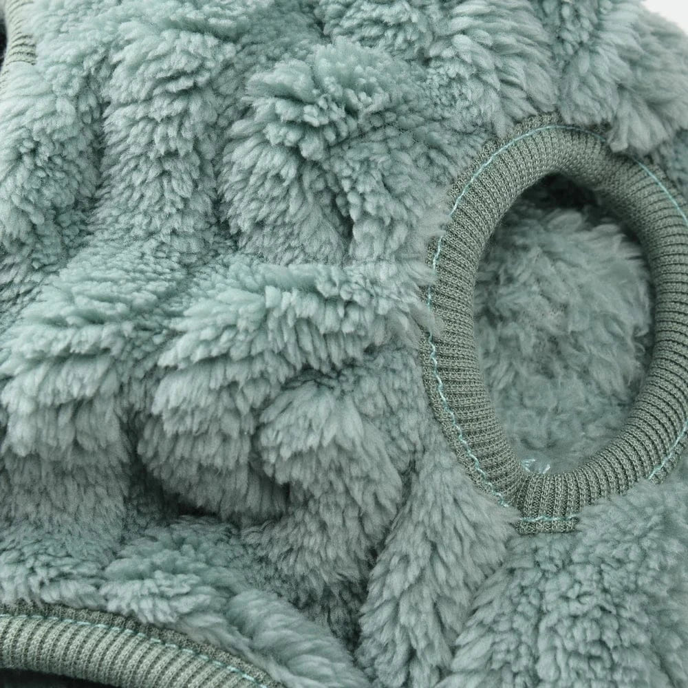 Fleece Warm Dog Vest — Soft Cozy Plush Winter Sleeveless Sweatshirt for Small & Medium Dogs and Cats