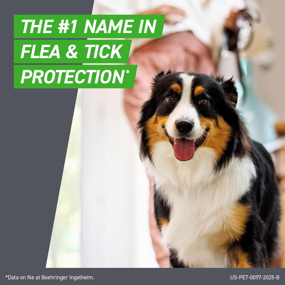 FRONTLINE Plus for Medium Dogs (23-44 lbs) – Flea & Tick Treatment, 3-Month Supply
