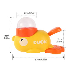 Little Yellow Duck Interactive Pet Feeder – Smart Slow Feeding Toy for Cats & Dogs