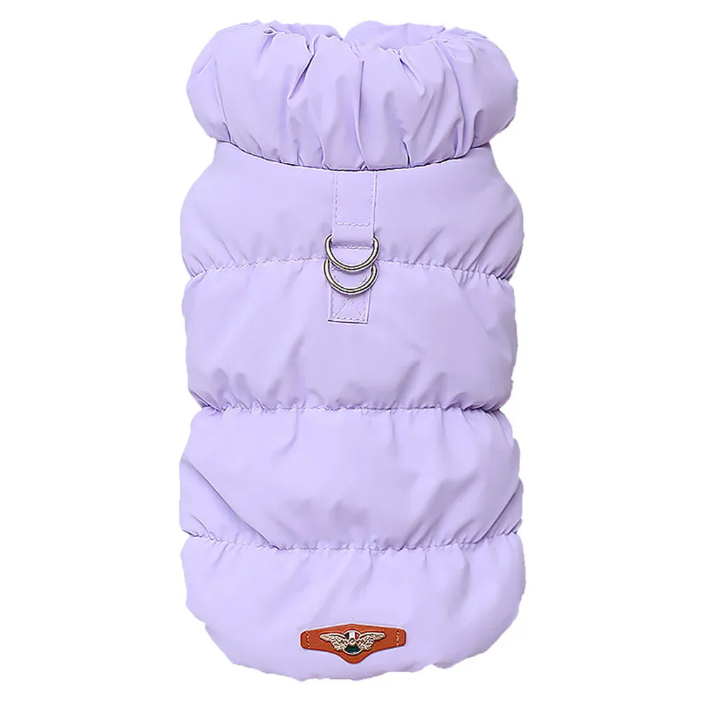 Padded Winter Dog Coat - Soft Warm Jacket for Small Breeds