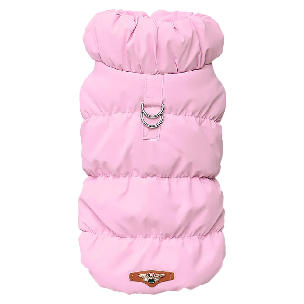 Padded Winter Dog Coat - Soft Warm Jacket for Small Breeds