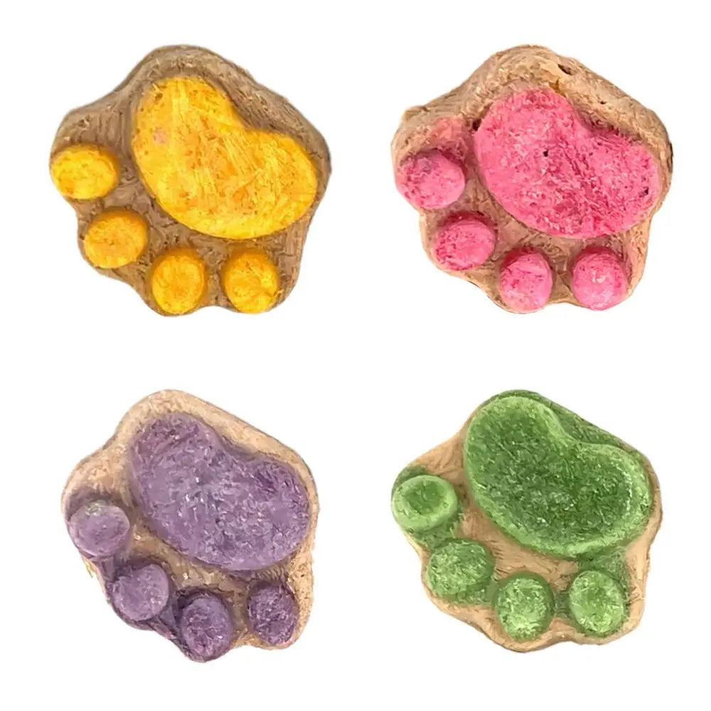Paw Print Cat Treats - Natural Freeze-Dried Dental Health Snacks