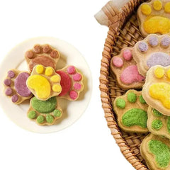 Paw Print Cat Treats - Natural Freeze-Dried Dental Health Snacks