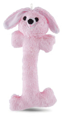 Jeffers Plush Bunny Bone Dog Toys with Squeakers