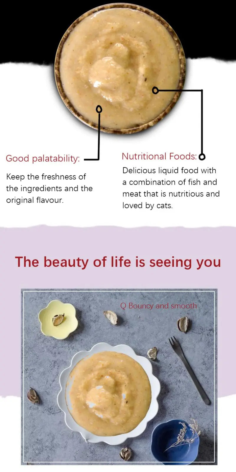 Premium Cat Strips Wet Food – 8 Pack (13g Each) | High Protein Cat Snacks with Cod, Tuna & Beef | DHA + Omega Boost for Shiny Coat & Healthy Cats