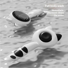 Self-Cleaning Cat Brush | Magic Deshedding Grooming Comb for Cats | Loose Fur Remover & Massage Slicker Brush