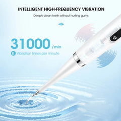 Ultrasonic Electric Dog Toothbrush | Portable Professional Pet Dental Cleaner | Plaque & Tartar Removal for Dogs & Cats